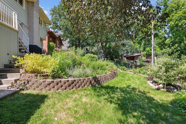 4011 Grimes Ave S, Edina, MN 55416 - view of yard with stairs