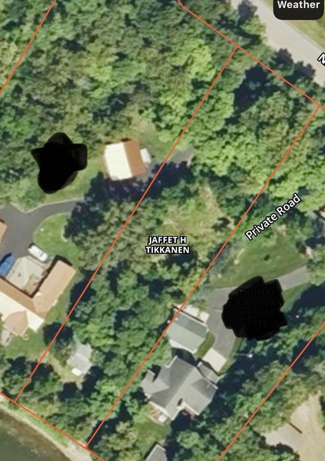 44493 Nitche Lake Rd, Pine Lake Twp, MN 56573 - map / location featuring property boundaries highlighted
