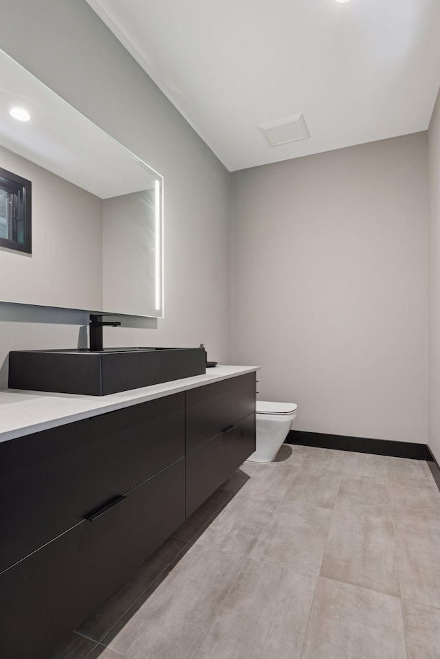 1300 Wildhurst Trl, Orono, MN 55364 - bathroom with vanity and recessed lighting