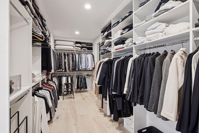 1300 Wildhurst Trl, Orono, MN 55364 - walk in closet with wood finished floors
