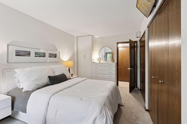 1200 Nicollet Mall Unit 409, Minneapolis, MN 55403 - bedroom featuring light carpet and a textured ceiling