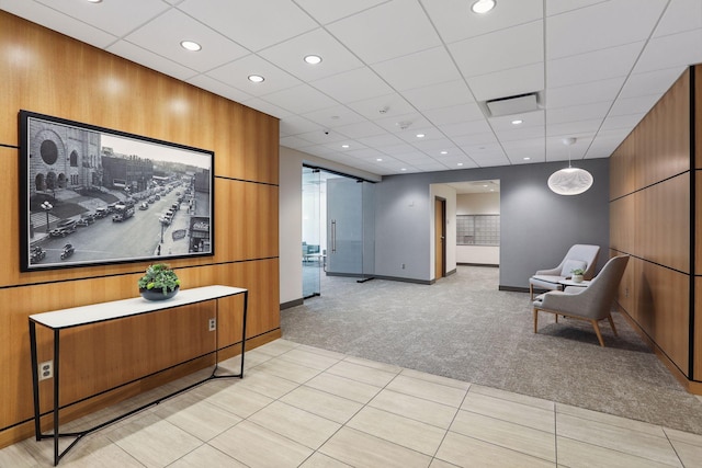 1200 Nicollet Mall Unit 409, Minneapolis, MN 55403 - lobby with recessed lighting and a paneled ceiling