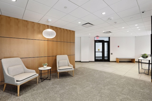1200 Nicollet Mall Unit 409, Minneapolis, MN 55403 - common area with recessed lighting and a paneled ceiling