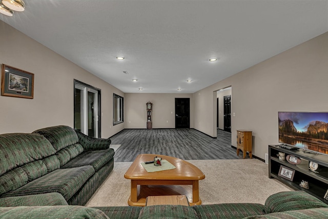 662 Cottonwood Ave, Litchfield, MN 55355 - living room featuring recessed lighting and baseboards