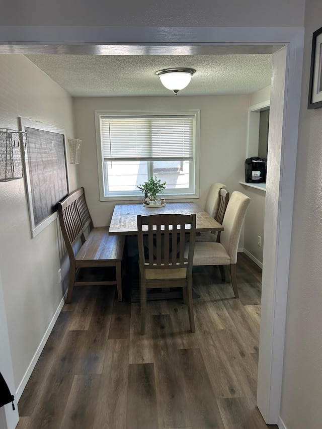 20 King Ave SW, Wadena, MN 56482 - dining space featuring wood finished floors and a textured ceiling