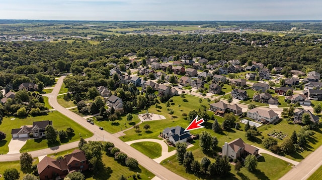 1608 Greystone Ln SW, Rochester, MN 55902 - aerial perspective of suburban area