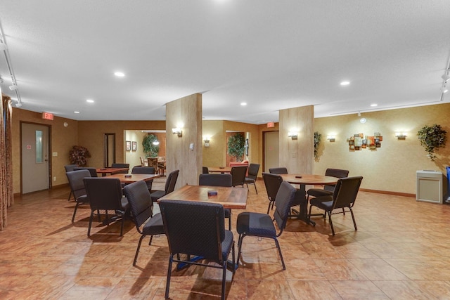 2485 Canabury Dr Unit 116, Little Canada, MN 55117 - dining space with recessed lighting