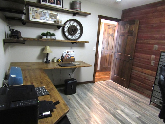 1103 15th St, Montevideo, MN 56265 - office space featuring wood finished floors and baseboards