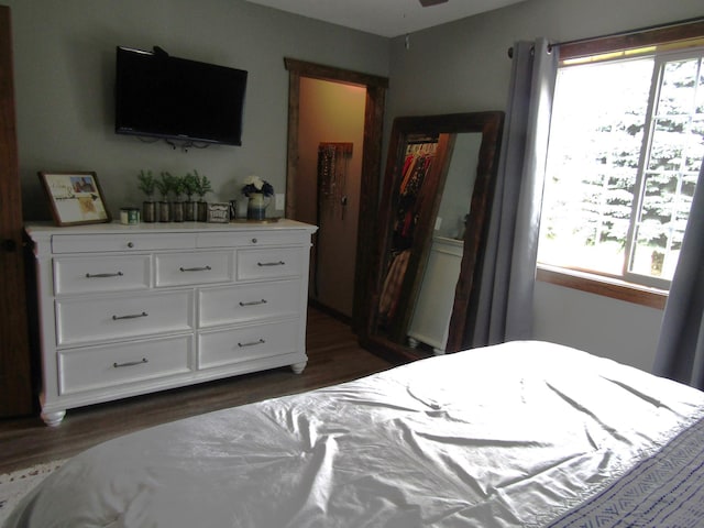 1103 15th St, Montevideo, MN 56265 - bedroom featuring dark wood-type flooring