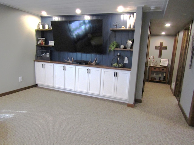 1103 15th St, Montevideo, MN 56265 - bar area featuring light colored carpet and recessed lighting