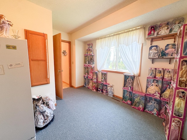 915 Stanton Ave, Fergus Falls, MN 56537 - recreation room featuring carpet flooring and baseboards