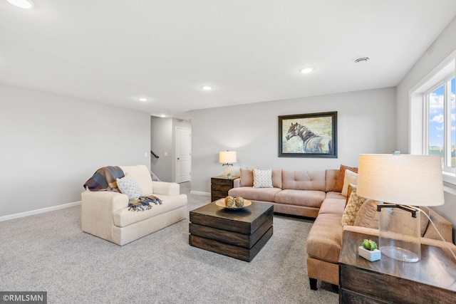 1013 2nd St NW, Delano, MN 55328 - living area with recessed lighting and carpet flooring