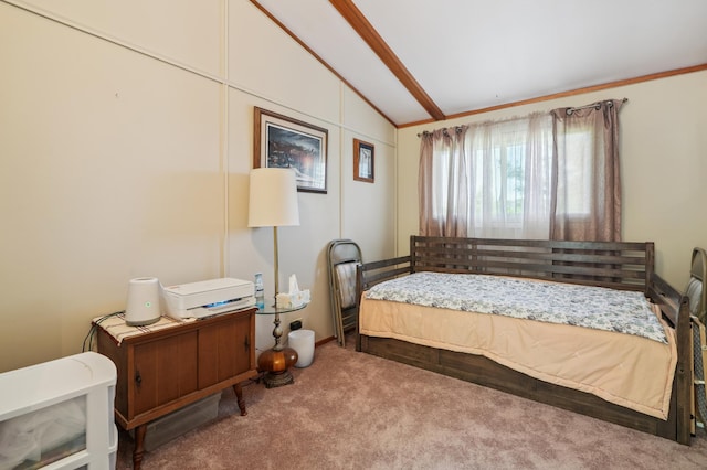 2160 35th Ave, Alden Twp, WI 54026 - carpeted bedroom with vaulted ceiling