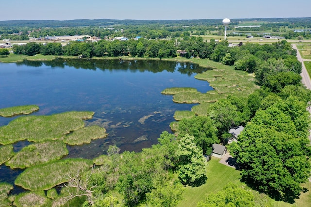 33027 County Road 50, Avon Twp, MN 56310 - aerial overview of property's location featuring a nearby body of water