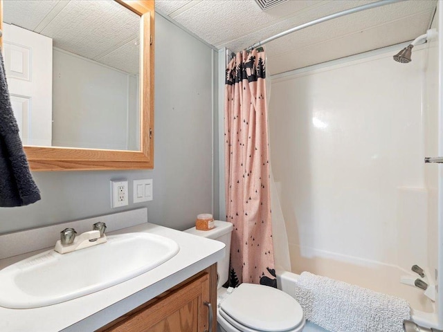 15827 Wilderness Trl Unit 30, Crosslake, MN 56442 - bathroom featuring shower / bath combination with curtain and vanity