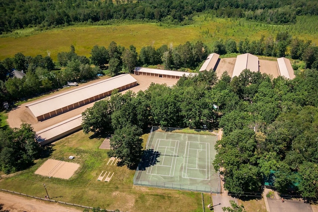 15827 Wilderness Trl Unit 30, Crosslake, MN 56442 - aerial view of a heavily wooded area