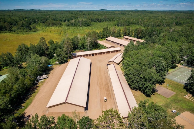 15827 Wilderness Trl Unit 30, Crosslake, MN 56442 - view from above of property with a heavily wooded area