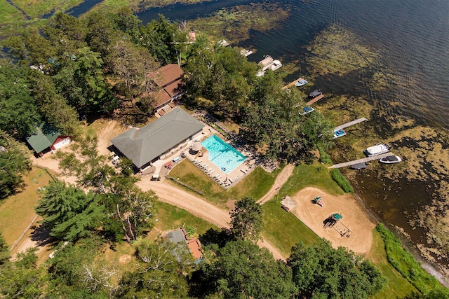 15827 Wilderness Trl Unit 30, Crosslake, MN 56442 - drone / aerial view of a large body of water