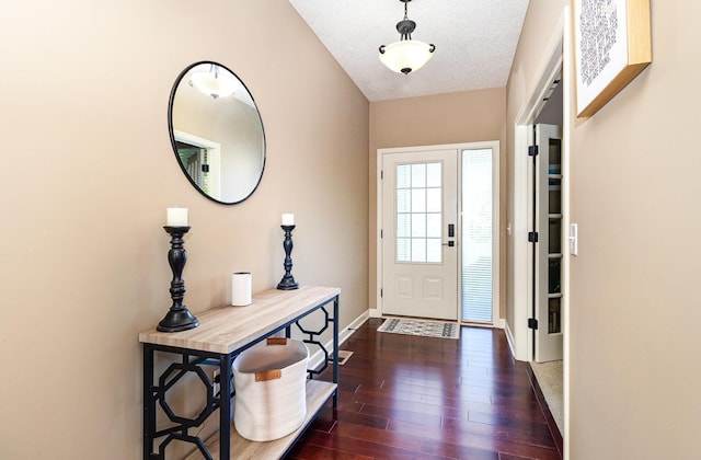 6274 Zircon Ln N, Maple Grove, MN 55311 - foyer featuring dark wood-style flooring and baseboards