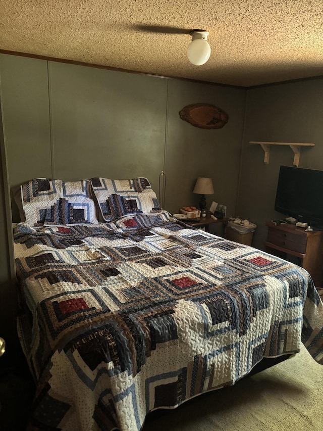 77165 Stepan Rd, Kettle River Twp, MN 55795 - carpeted bedroom featuring a textured ceiling