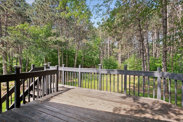 990 221st Ave NW, Oak Grove, MN 55011 - view of wooden deck