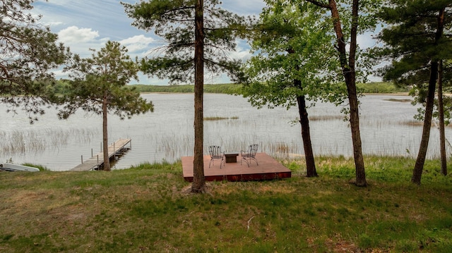 31767 Deacons Way, Pequot Lakes, MN 56472 - dock with a water view