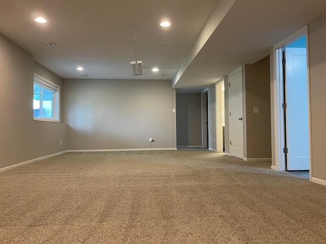 5437 154th St W, Apple Valley, MN 55124 - spare room with carpet floors and recessed lighting