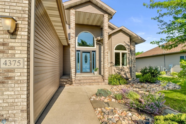 4375 58th St S, Fargo, ND 58104 - view of exterior entry with brick siding