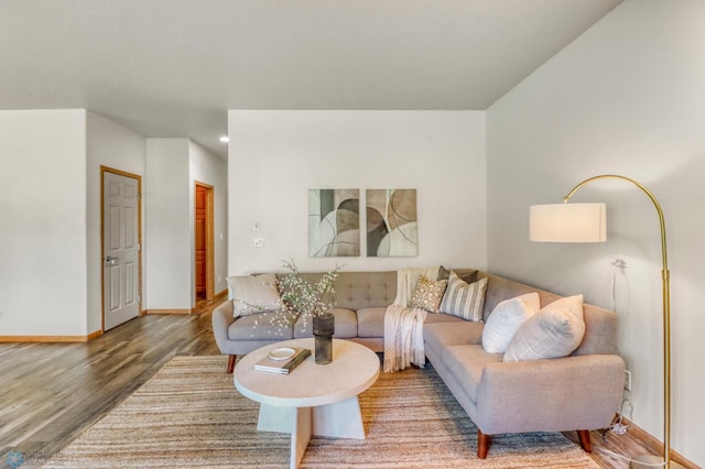 4375 58th St S, Fargo, ND 58104 - living area featuring wood finished floors and recessed lighting