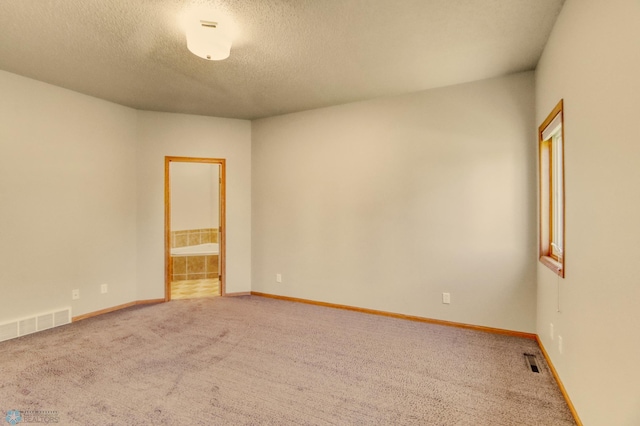 4375 58th St S, Fargo, ND 58104 - spare room featuring carpet flooring and a textured ceiling