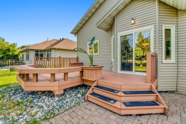 4375 58th St S, Fargo, ND 58104 - view of wooden terrace