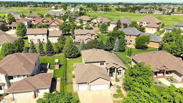 4375 58th St S, Fargo, ND 58104 - aerial view of residential area with a golf course