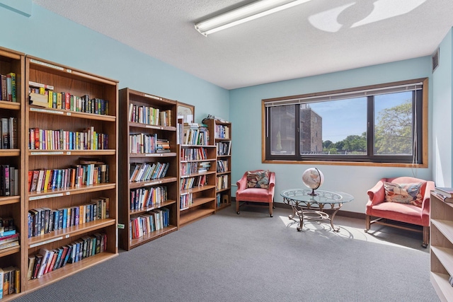 4100 Parklawn Ave Unit 118, Edina, MN 55435 - living area featuring carpet floors and bookshelves