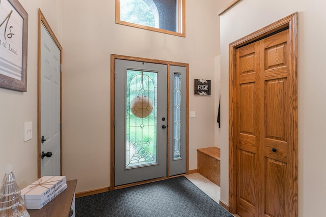 26943 140th St NW, Zimmerman, MN 55398 - entrance foyer featuring plenty of natural light and a towering ceiling
