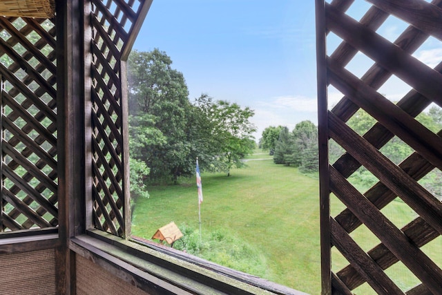26943 140th St NW, Zimmerman, MN 55398 - view of grassy yard featuring view of wooded area