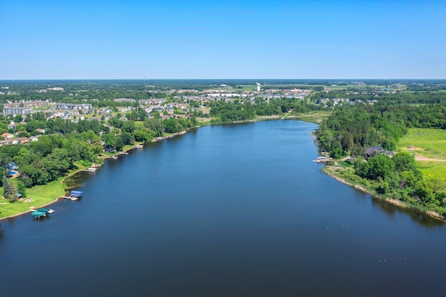 32873 Flanders St NE, Cambridge, MN 55008 - bird's eye view of a large body of water