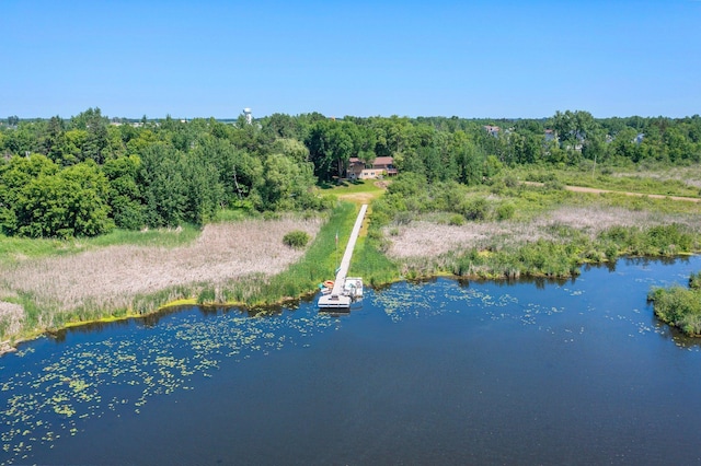 32873 Flanders St NE, Cambridge, MN 55008 - aerial view of a large body of water