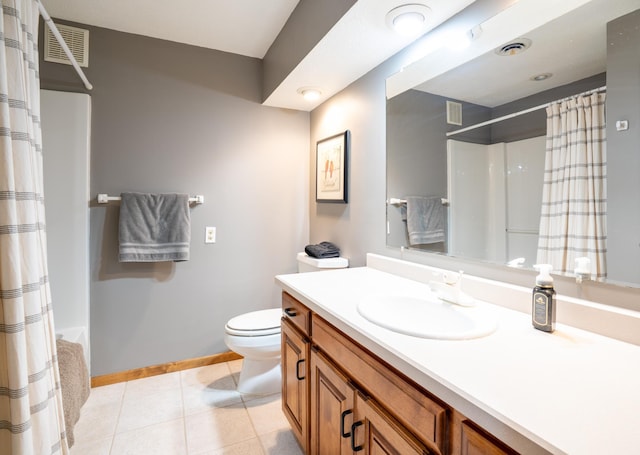 8980 160th Ln NW, Ramsey, MN 55303 - full bath featuring vanity and tile patterned floors