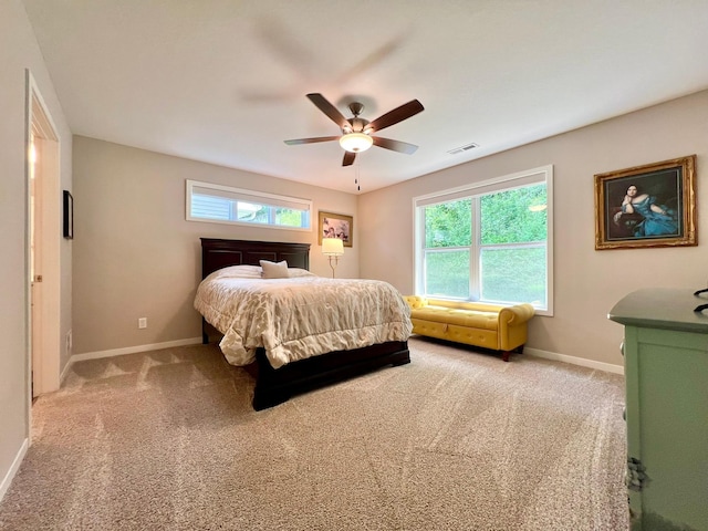 1180 Hewitt Blvd, Red Wing, MN 55066 - bedroom with carpet and a ceiling fan
