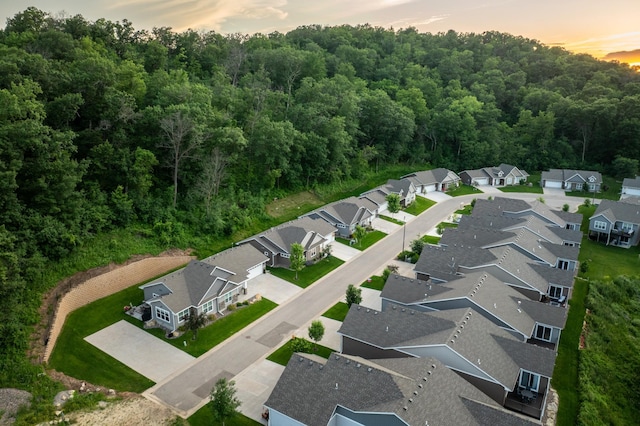 1180 Hewitt Blvd, Red Wing, MN 55066 - aerial view at dusk of a residential view