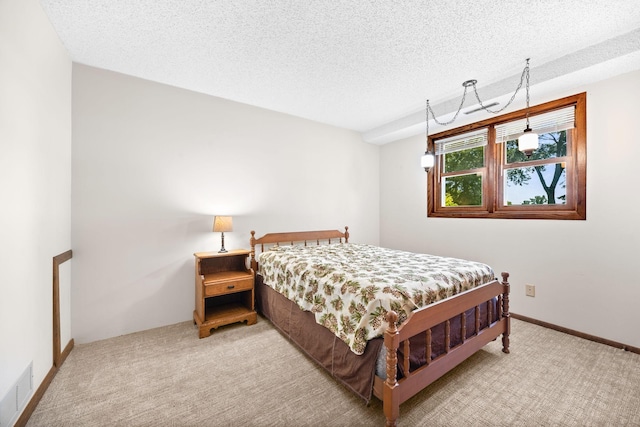 70190 218th St, Dassel, MN 55325 - bedroom with carpet flooring and a textured ceiling