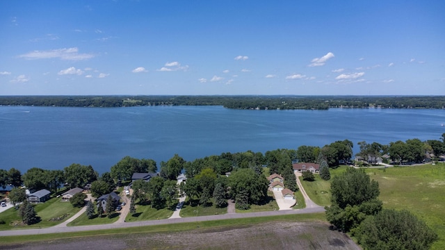 70190 218th St, Dassel, MN 55325 - drone / aerial view of a nearby body of water