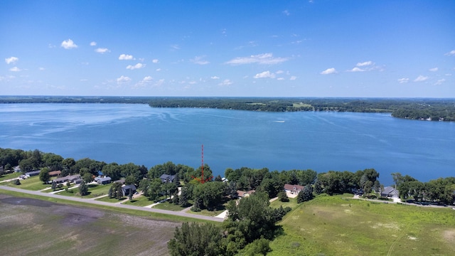 70190 218th St, Dassel, MN 55325 - drone / aerial view of a nearby body of water