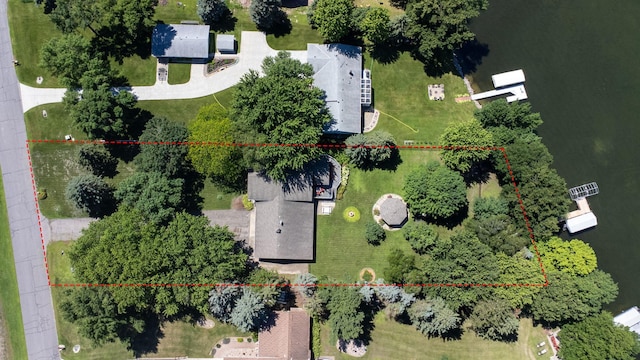 70190 218th St, Dassel, MN 55325 - aerial view of property and surrounding area with property boundaries highlighted
