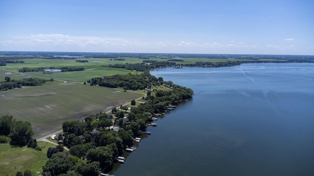 70190 218th St, Dassel, MN 55325 - drone / aerial view of a nearby body of water