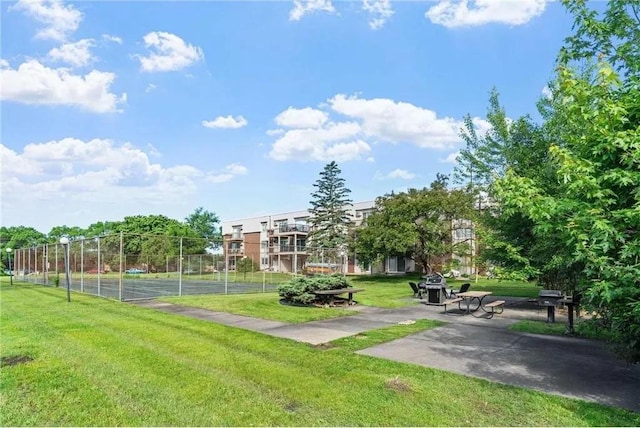 2800 Hillsboro Ave N Unit 113, New Hope, MN 55427 - view of property's community with a tennis court