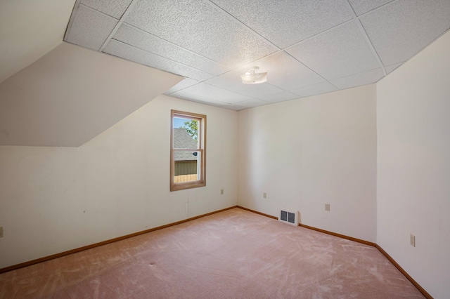 431 19 1/2 Ave N, Saint Cloud, MN 56303 - additional living space with carpet flooring and vaulted ceiling