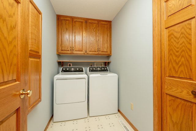 508 Woodside Ct, Shakopee, MN 55379 - laundry room with cabinet space and washer and clothes dryer