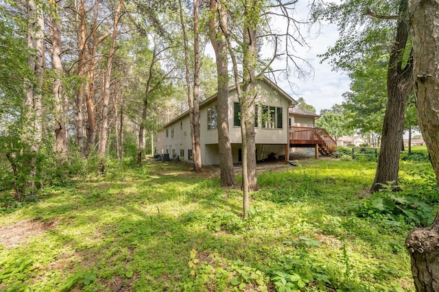 508 Woodside Ct, Shakopee, MN 55379 - view of side of property featuring a deck and stairway