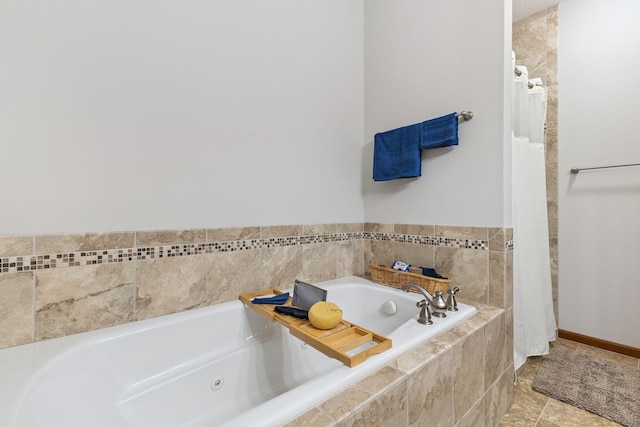 13725 Maxwell Rd, Chisago Lake Twp, MN 55013 - full bathroom with a tub with jets